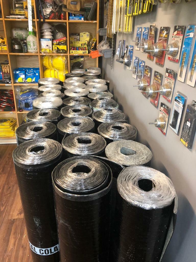 1x8m torch on charcoal roofing felt in Sheffield, South Yorkshire