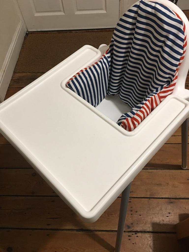 IKEA Antilop Highchair with Tray and Support Cushion in Cheltenham