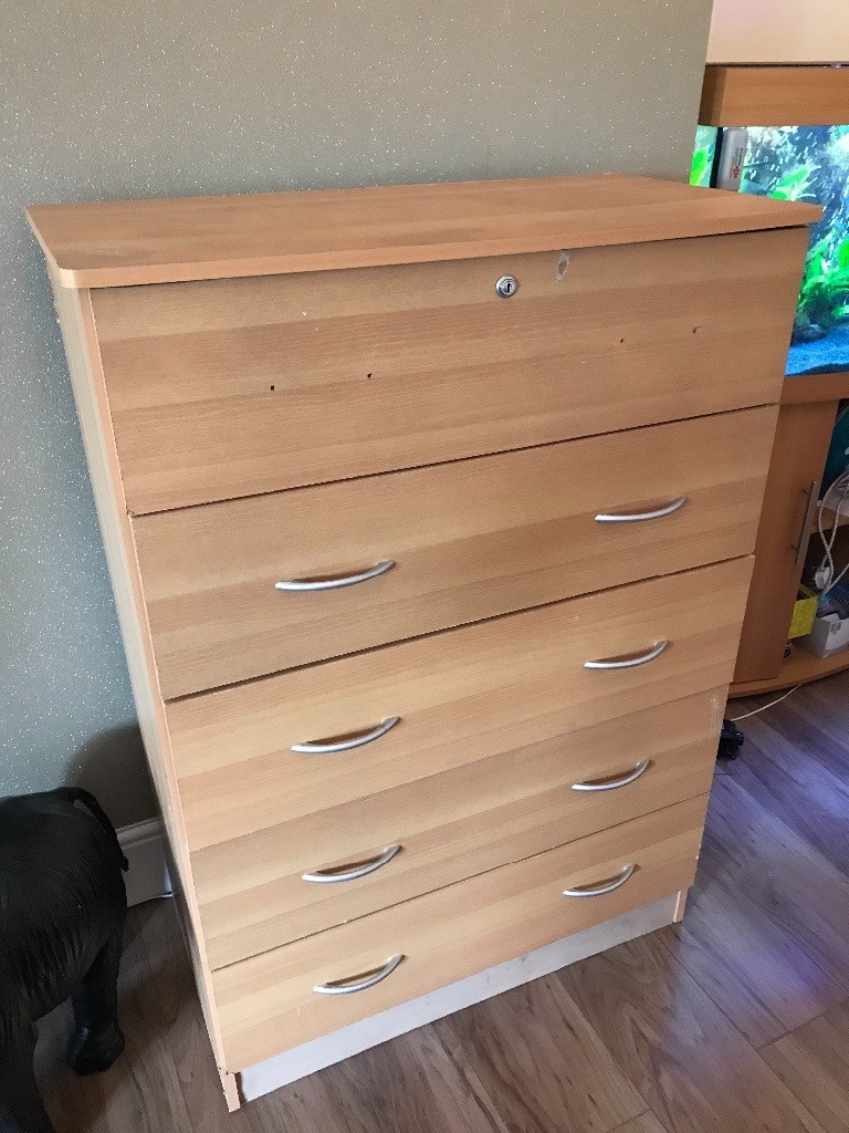 Two IKEA wardrobes and a chest of drawers for sale | in ...