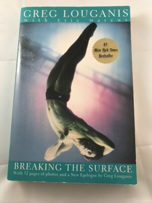 Breaking the Surface by Eric Marcus; Greg Louganis 1996 paperback 