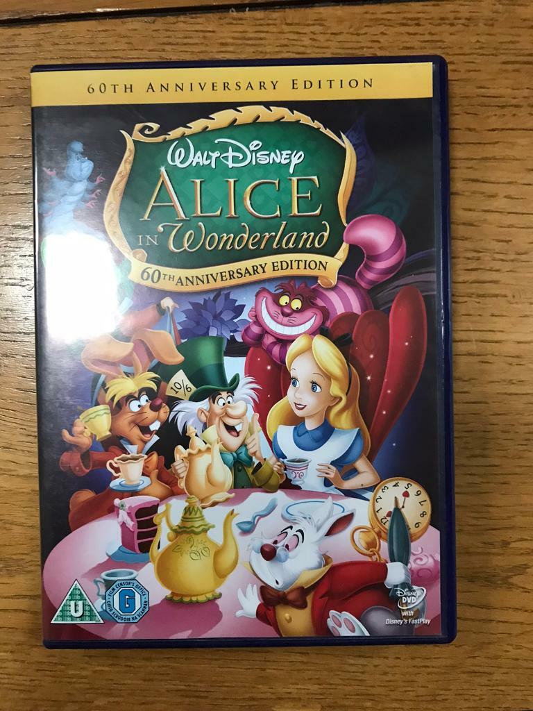 Walt Disney Alice in Wonderland 60th Anniversary Edition DVD in Dorking, Surrey Gumtree