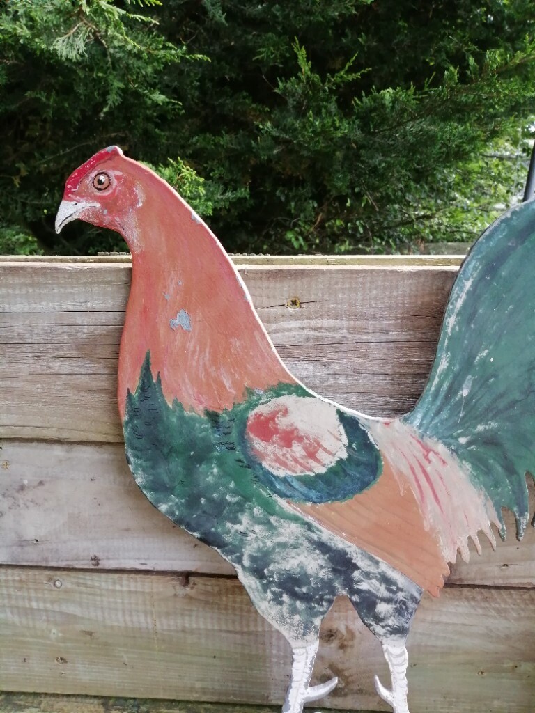 Antique Cast Iron Rooster Weathervane in Ballymena, County Antrim