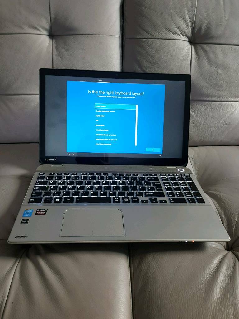 Toshiba Satellite Gaming Laptop Core i7 Touch Screen 16GB Ram 1TB HDD 