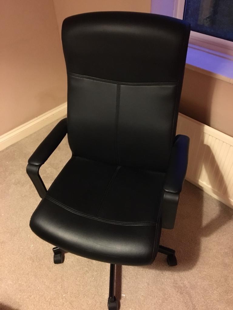Faux leather office chair in Downend, Bristol Gumtree
