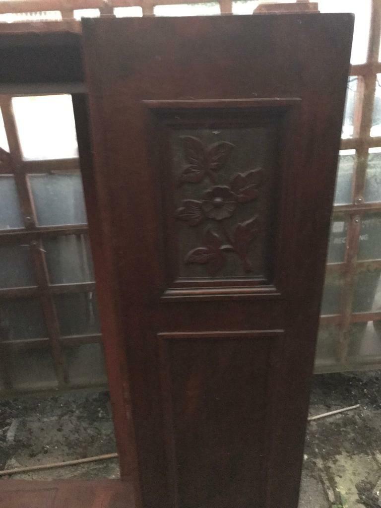 Free Clothes Rail Hanging Enclosure From Rescued Wardrobe In