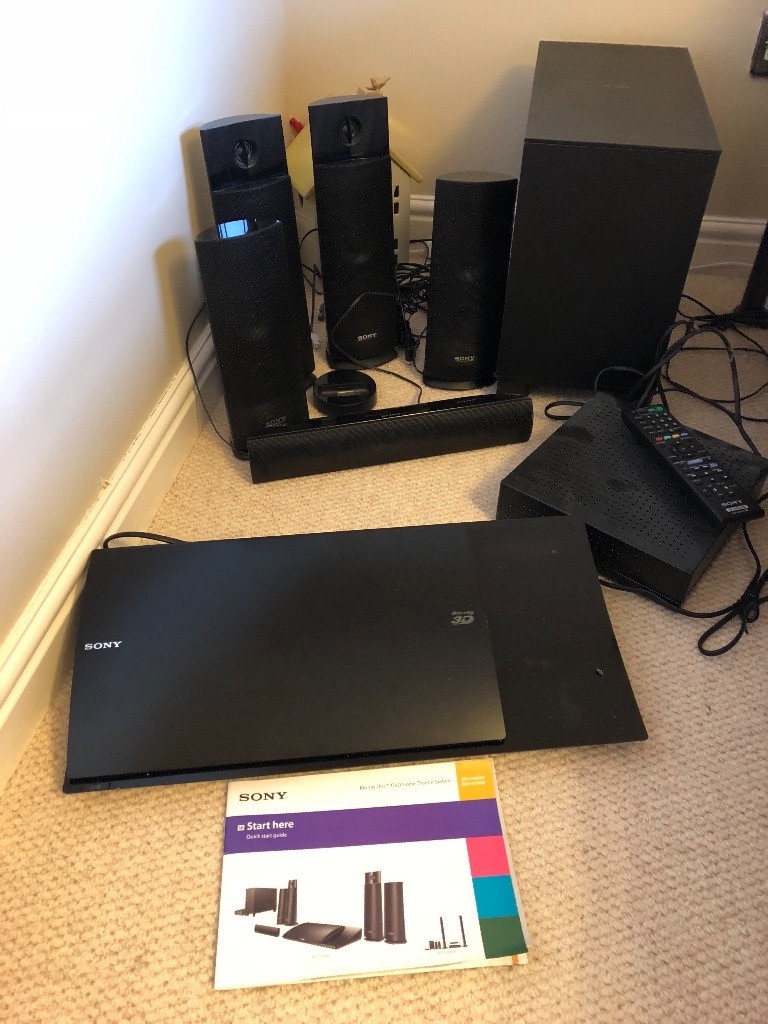 (SOLD) Sony (BDVN790W) Bluray Disc/DVD Home Theatre System. Excellent