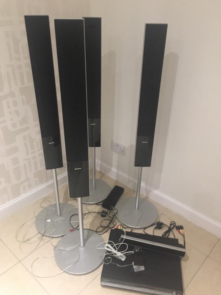 Sony Wired Four Speaker DVD Surround Sound System in Bothwell