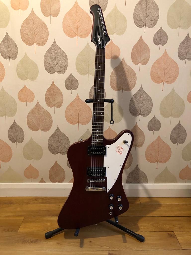 Epiphone Firebird Studio Electric Guitar (Worn Cherry) in Lisburn