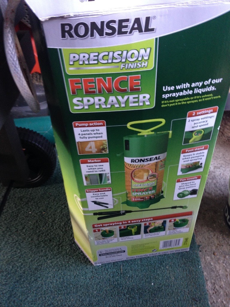 Ronseal fence sprayer in Teignmouth, Devon Gumtree