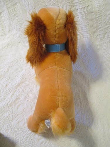 Large Disney Store Lady & the Tramp Plush Dog 17