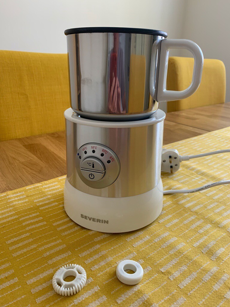 Severin SM 9685 700 ml 500 Watts Induction Electric Milk Frother with