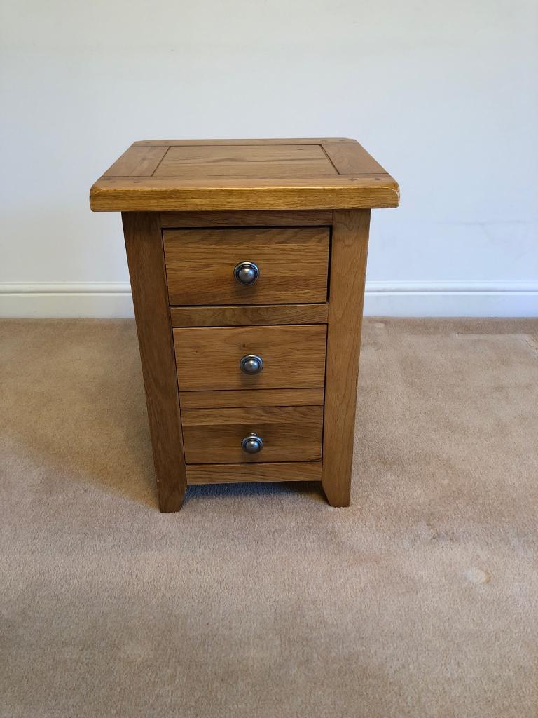 Solid oak lamp table/drawers in Newcastle, Tyne and Wear Gumtree