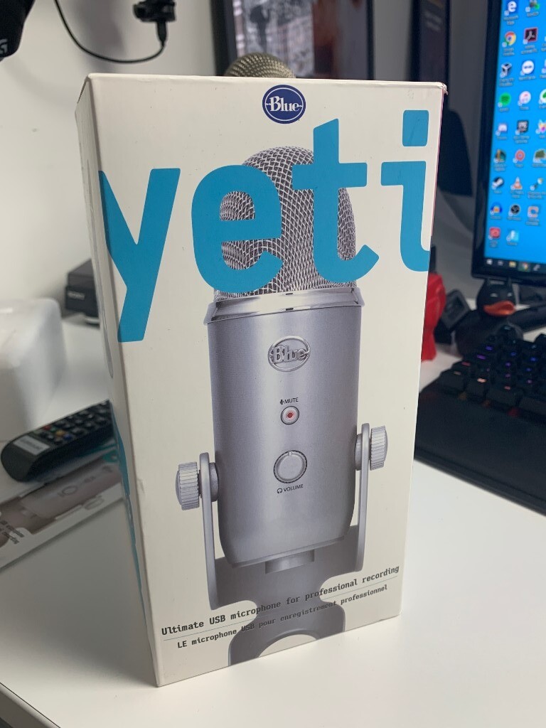Blue Yeti USB Microphone (Silver) | in Luton, Bedfordshire | Gumtree