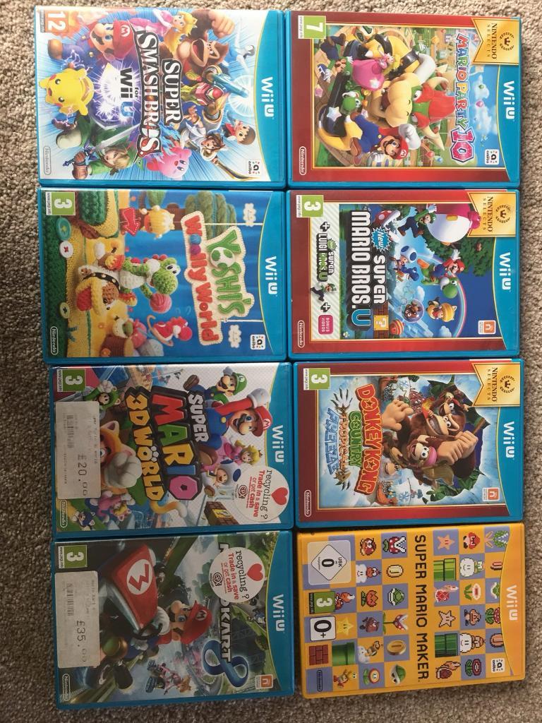 Mario games for Wii u in Swindon, Wiltshire Gumtree