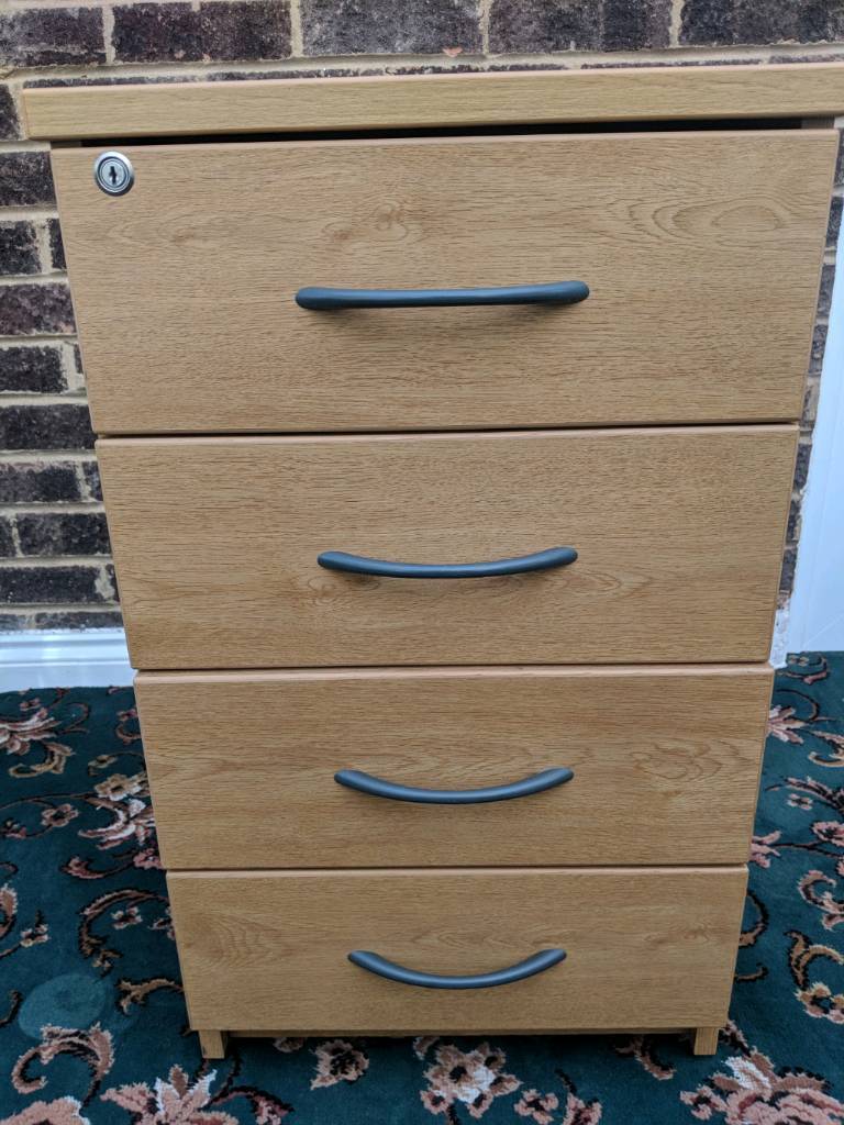 Solid Wood Filing Cabinet Set Of Draws In Darlington County