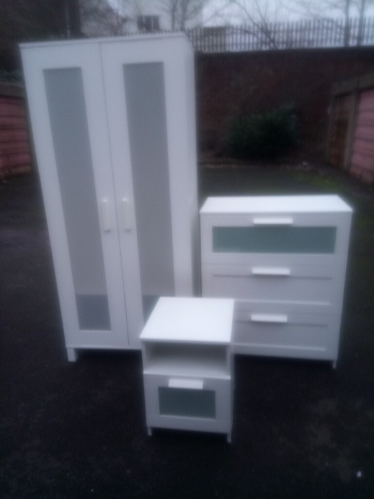 Bedroom Storage Set X2 As New Delivery Available In Sandwell