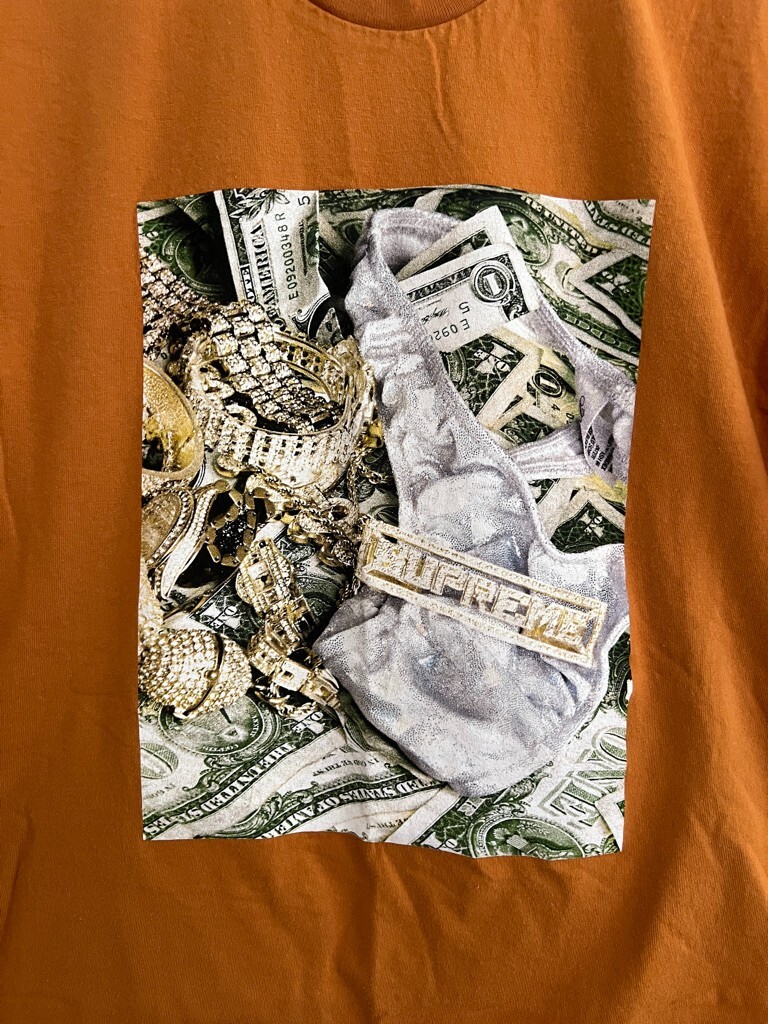 Supreme - Bling Tee (SS20) - Brown - XL - Like New | eBay
