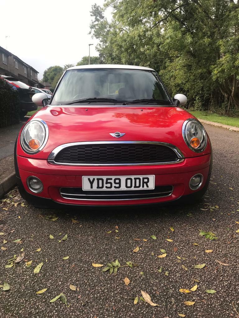Mini Cooper 09 1.6 Redwhite roof in Leicester, Leicestershire Gumtree