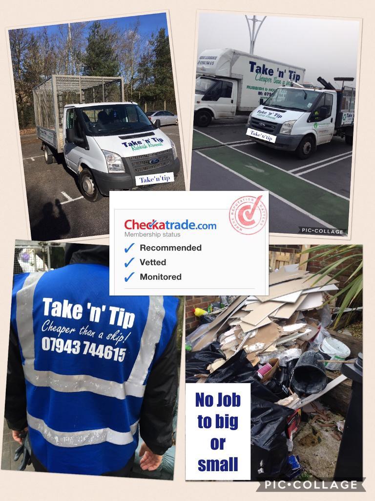 RUBBISH & HOUSE CLEARANCE WASTE REMOVAL GARDEN CLEARANCE