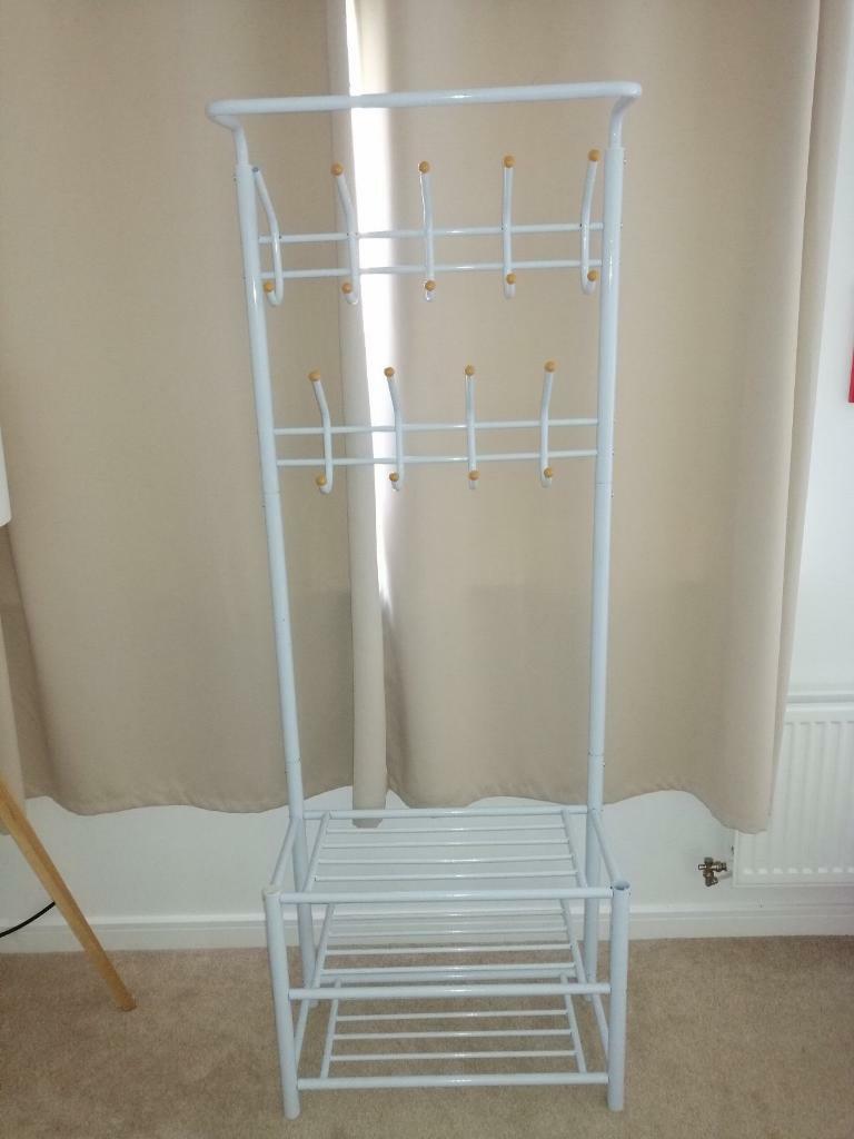 Coat rack stand with shoe rack in Beeston, Nottinghamshire Gumtree
