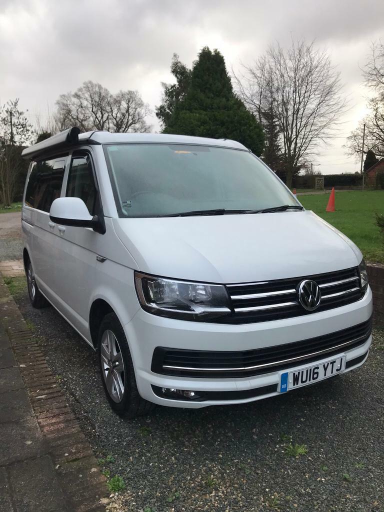 VW California Ocean T6 Volkswagen Camper Van. DSG Auto, 2016, Excellent