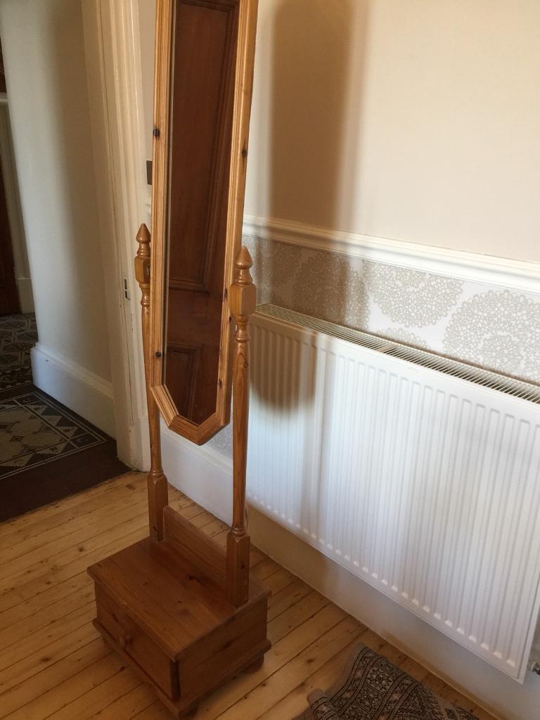 Free standing pine mirror in Grange, Edinburgh Gumtree