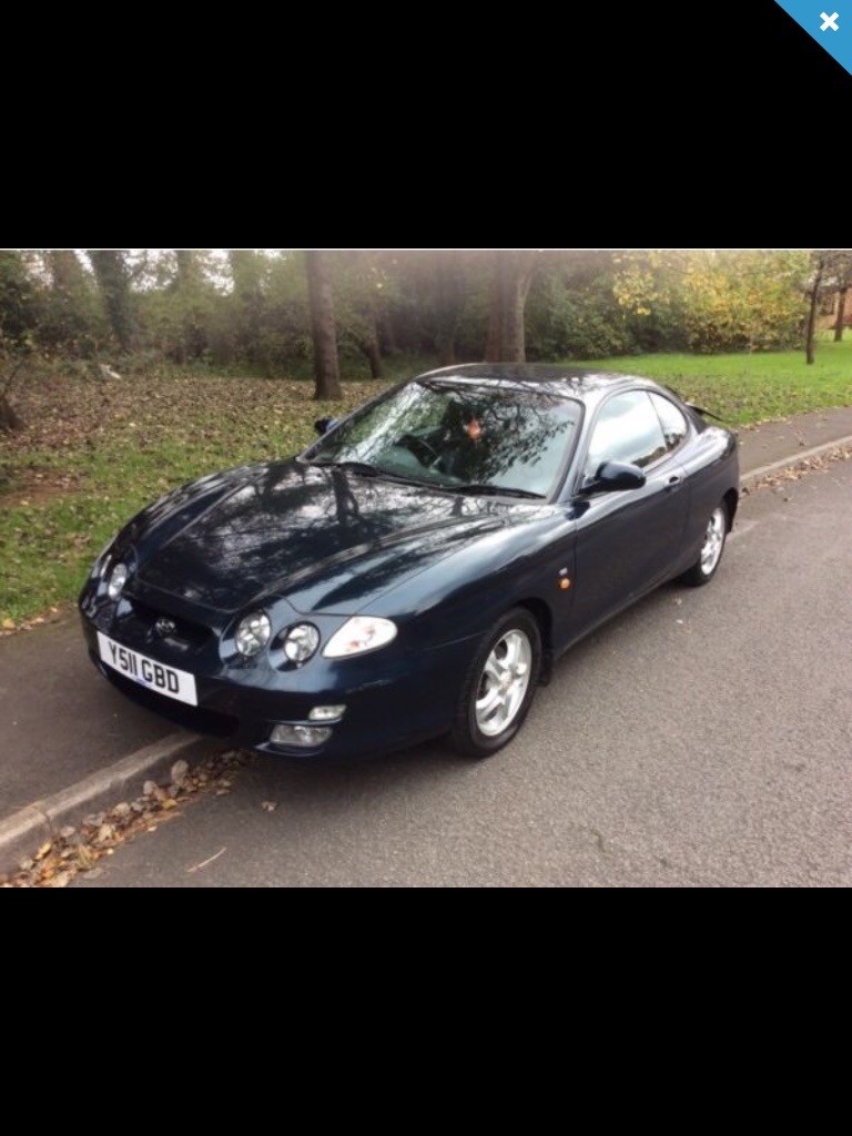 Hyundai coupe 2001