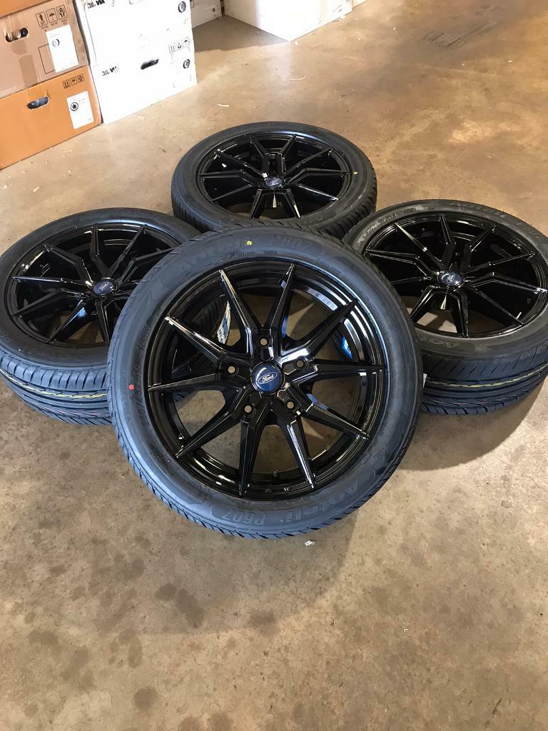 Brand new set of 18” alloy wheels and tyres Ford Transit Custom in Hucknall, Nottinghamshire