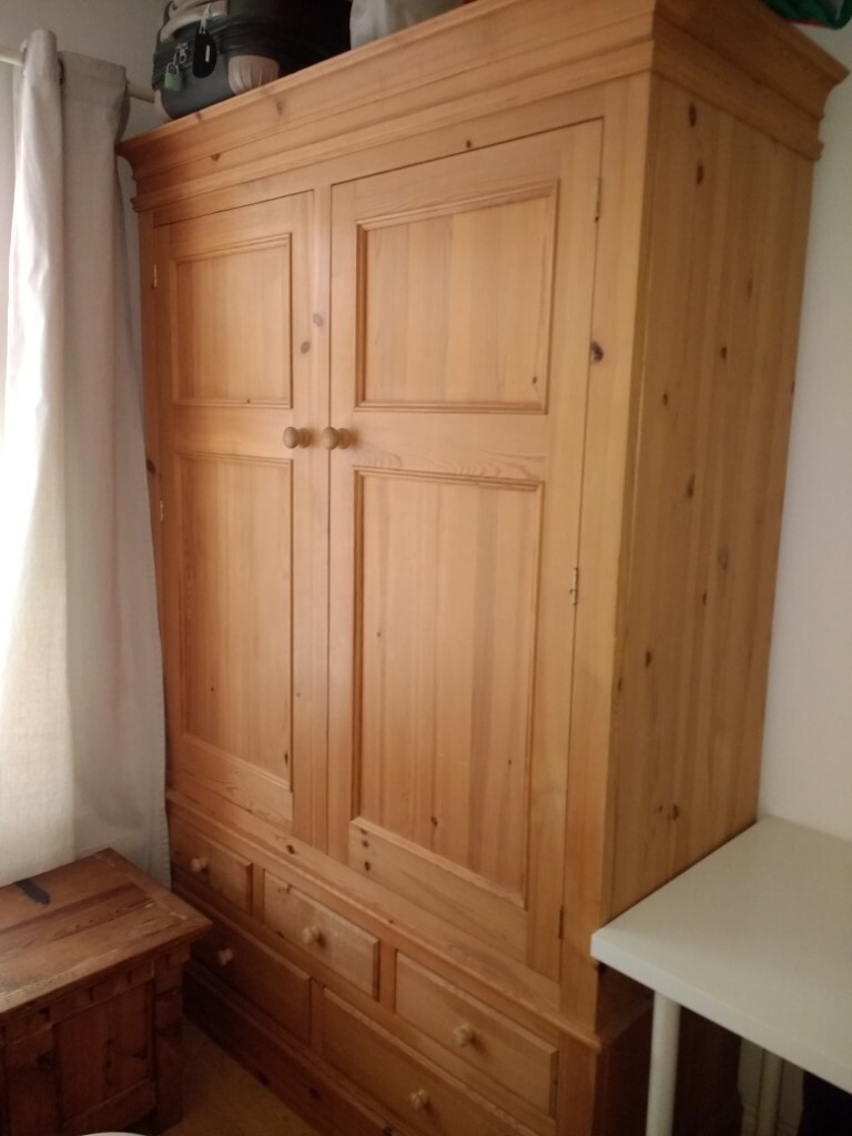 Solid pine wardrobe in Southampton, Hampshire Gumtree