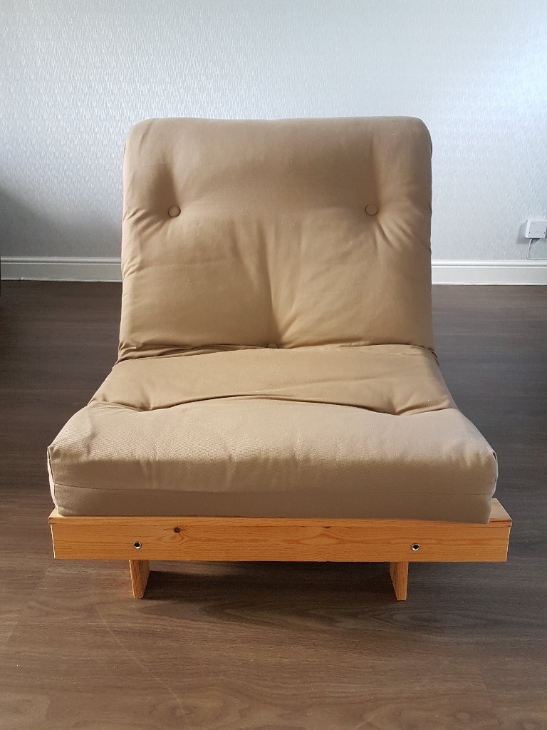 Argos HOME Single Futon Sofa Bed with Mattress - Light ... Argos HOME Single Futon Sofa Bed with Mattress - Light ...