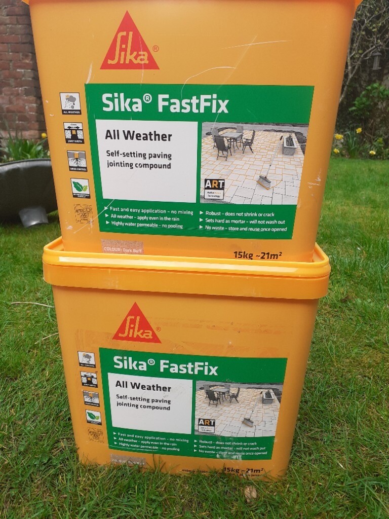 Sika Fastfix AllWeather Jointing Compound in Dark Buff in West End