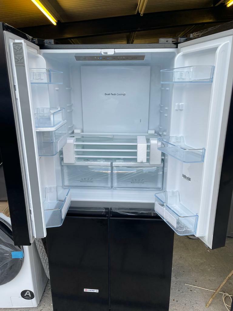 American fridge freezer 80cm wide 4door Water dispenser NON PLUMB NEW