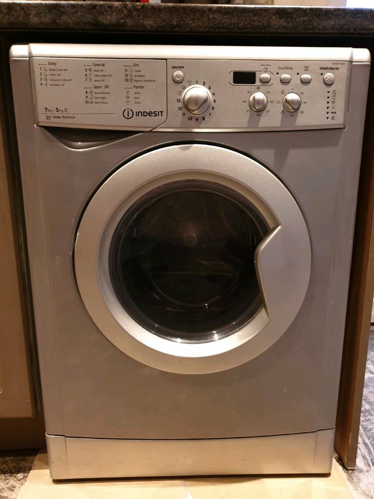 Indesit silver washer dryer in Stanley, County Durham Gumtree