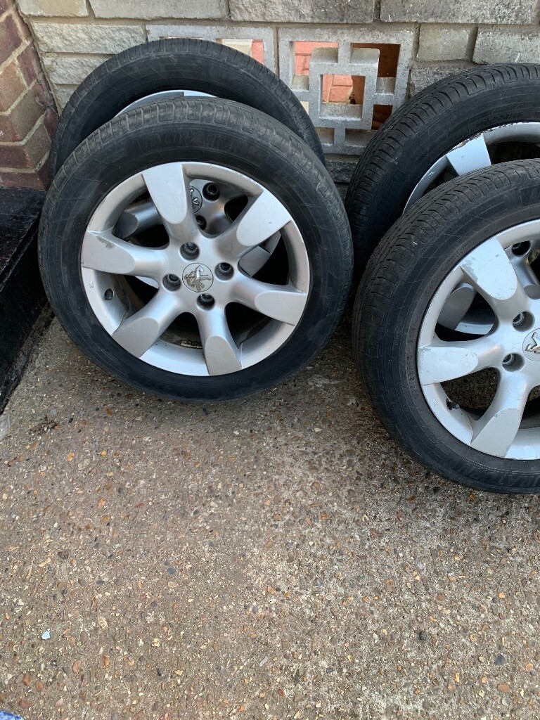 Peugeot alloy wheels in Barking, London Gumtree