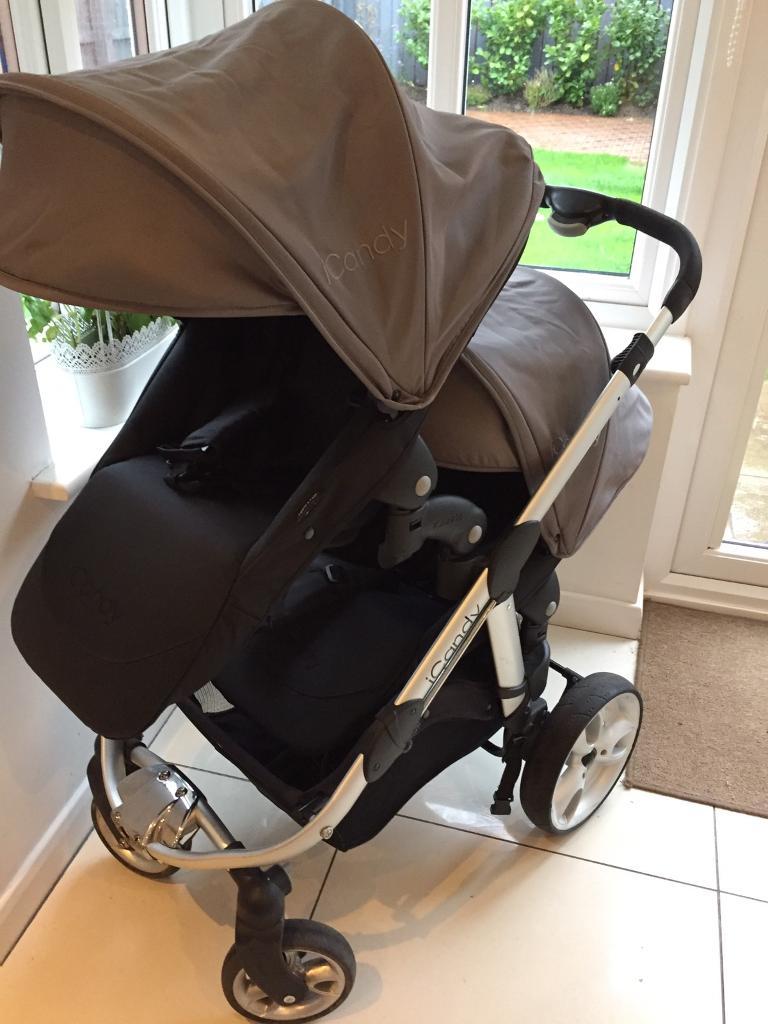 iCandy Apple 2 Pear Twin Tandem Pram in Irvine, North Ayrshire Gumtree
