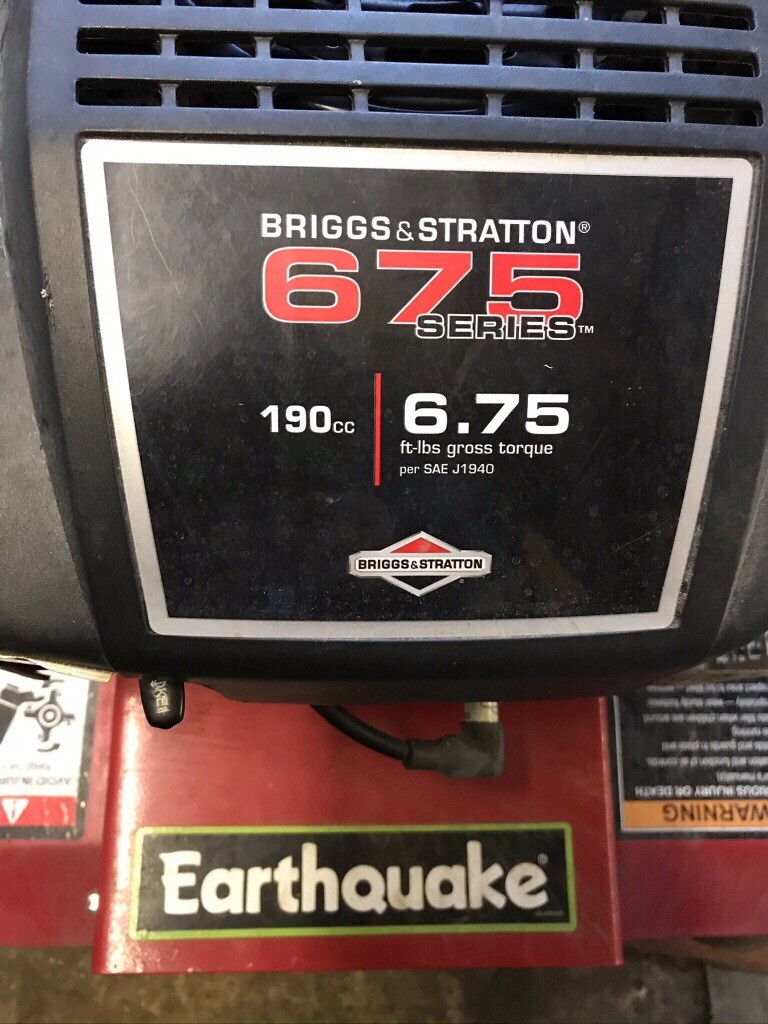 Briggs Et Stratton 675 Series 190cc Notice