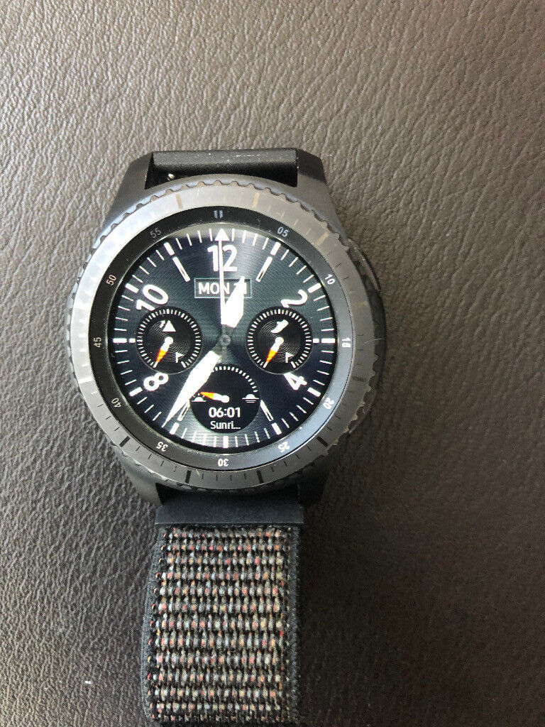 Samsung Galaxy Gear S3 Frontier Smart Watch - Black | in Neston, Cheshire | Gumtree