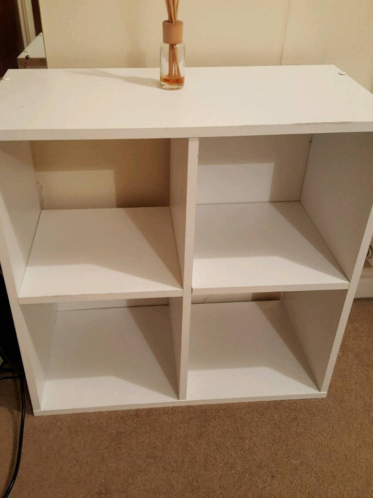 White Ikea cube small storage in Wareham, Dorset Gumtree