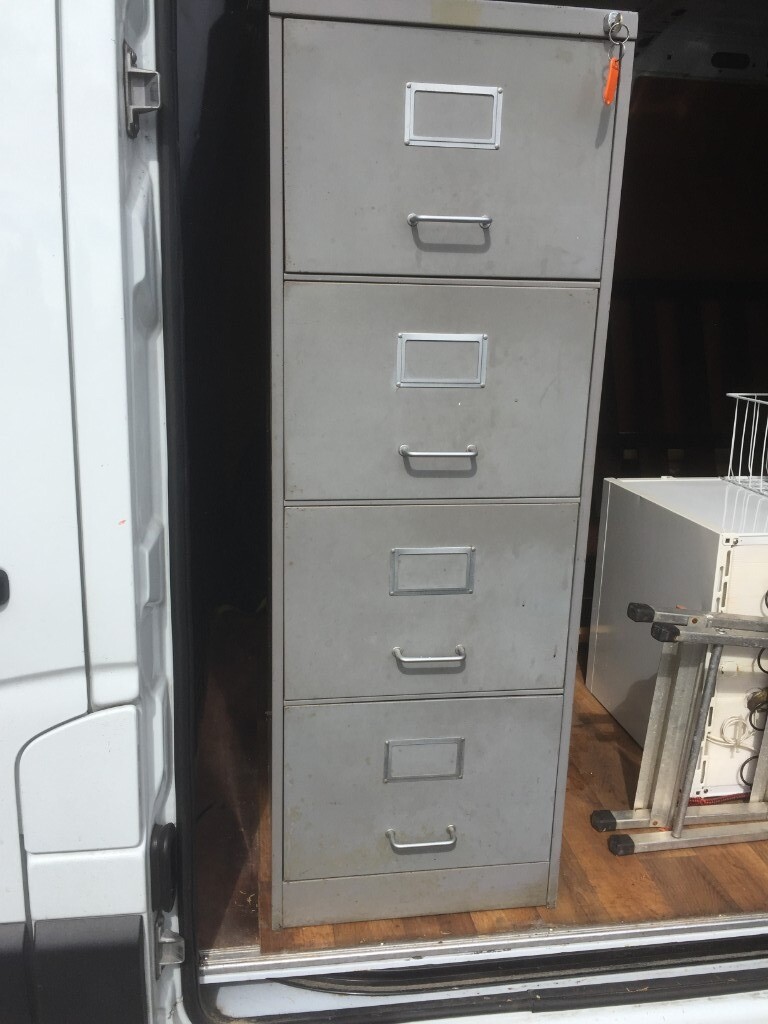 4 Drawers Metal Filing Cabinet Also Have Solid Wooden One With 4