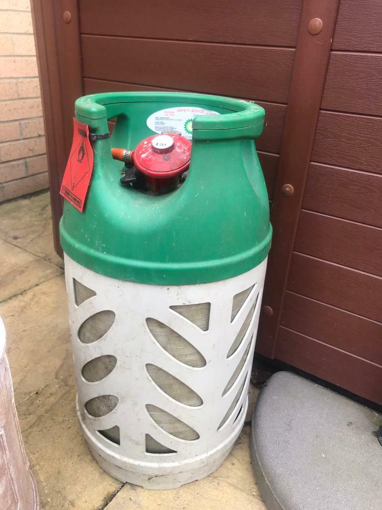 Large FULL BP propane Garden Barbecue Gas bottle in Newcastle, Tyne