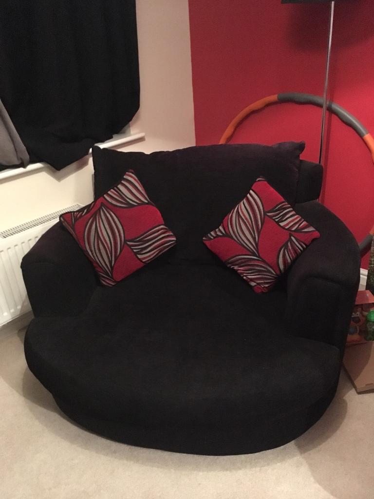 SCS swivel/cuddle chair in Castleford, West Yorkshire Gumtree
