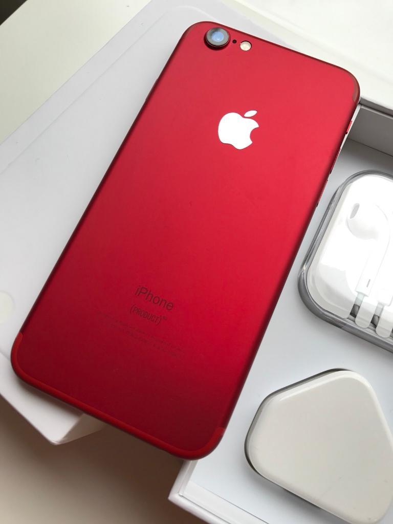 IPhone 6 16gb metallic red and white( unlocked ) any network in Leith
