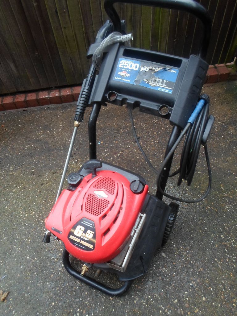 Excell vr2500 6.5hp 4 stroke petrol pressure washer Briggs + Stratton