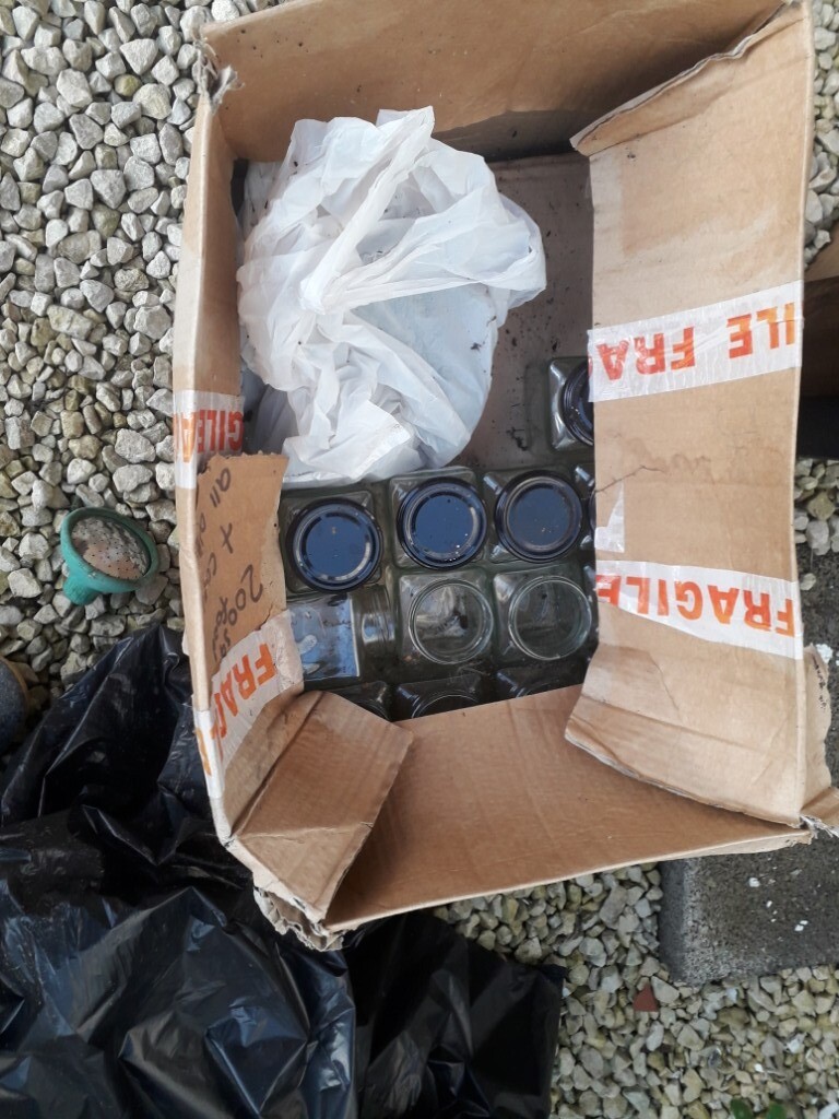 Large jam jars with lids in Keynsham, Bristol Gumtree