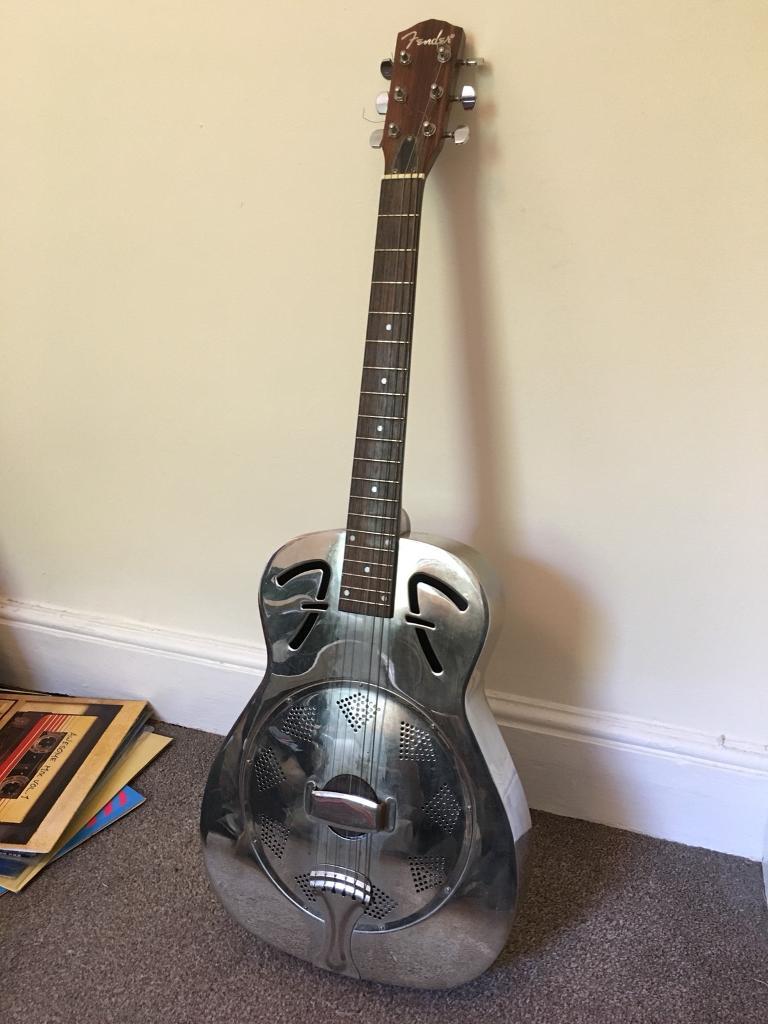 Fender FR48 SteelBody Resonator Guitar Very Good Price in