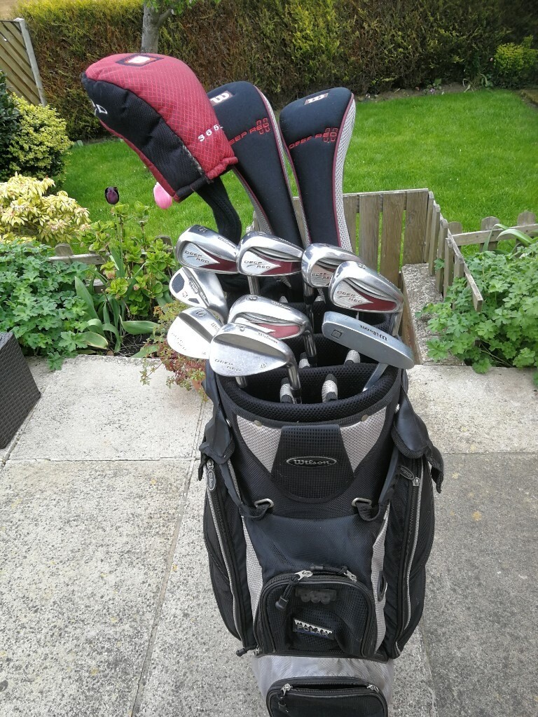WILSON DEEP RED FULL GOLF CLUB SET in Gildersome, West Yorkshire
