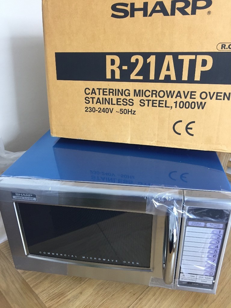 Sharp 1000W Commercial Microwave Oven R21AT Brand New in Ilford