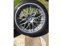 BMW 505R Style Alloy Wheels and Tyres