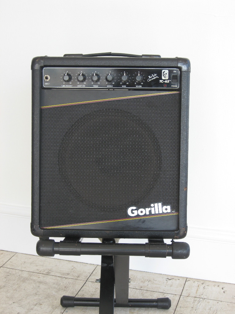 Gorilla TC65 “The Tube Cruncher” 65w guitar amp, vintage, good
