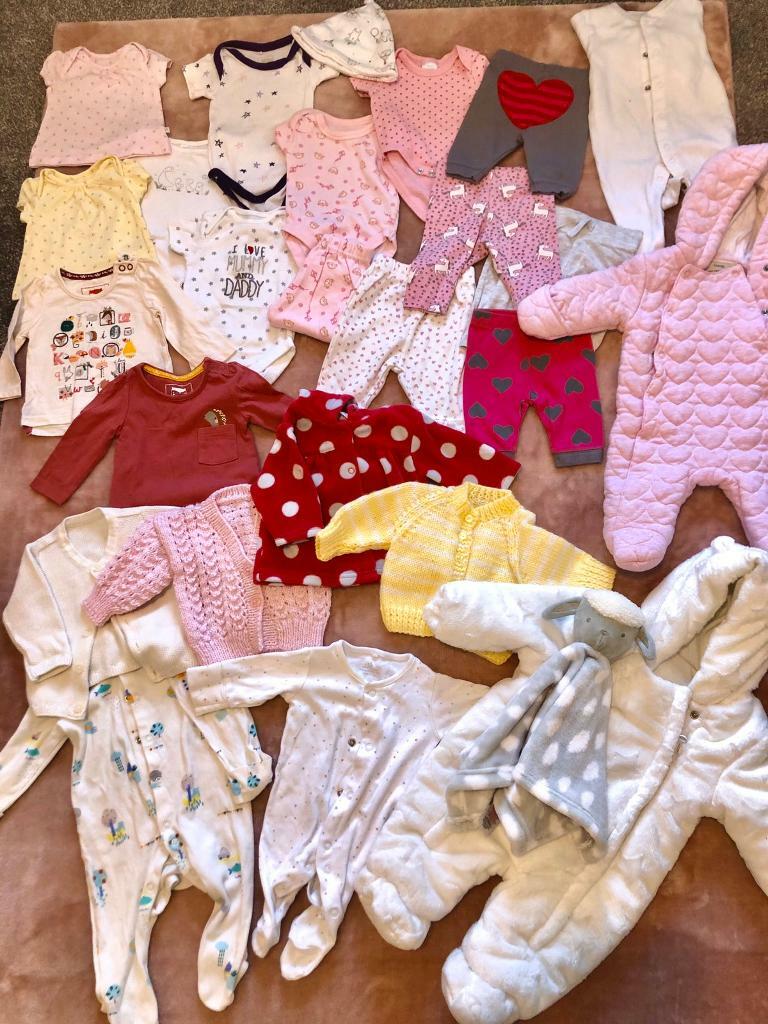 03 Month Baby Girl Clothing Bundle Next, M&S, Zara, Sainsburys in Dundonald, Belfast Gumtree